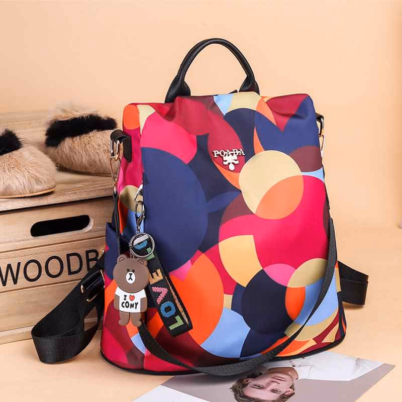 Balo Nữ Thời Trang Vải Oxford Cao Cấp Phong Cách Hàn Quốc Tvnn342 - Janev - Ảnh 2