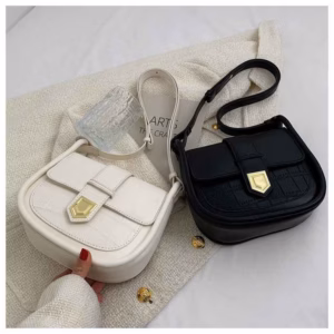 Túi Xách Nữ Đeo Chéo Đeo Vai Nữ Thời Trang Hàn Quốc Bán Nguyệt Viền Nổi Tinh Tế - Ausa House