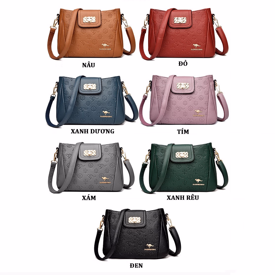 Túi Xách Nữ Đeo Vai Cao Cấp Phong Cách Hiện Đại Âu Mỹ Tvnn427 - Janev - Ảnh 16