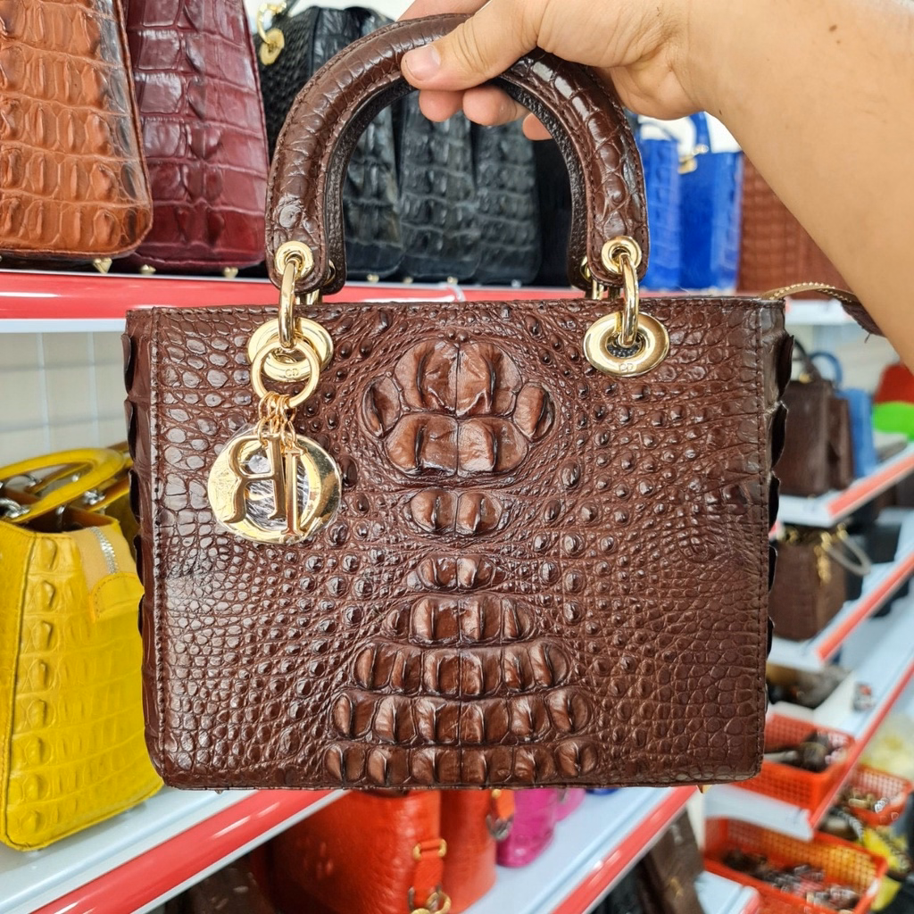 Túi Đeo Chéo Nữ Da Cá Sấu Fchw17 - Fadoda - Ảnh 2