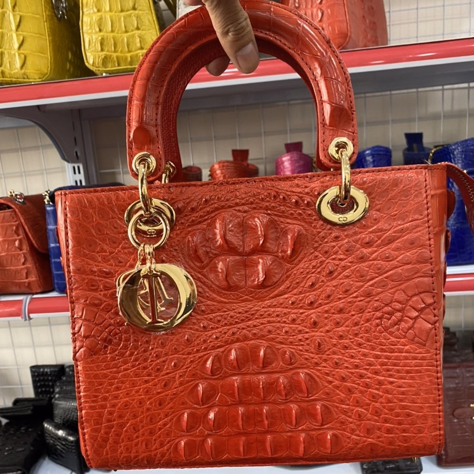 Túi Đeo Chéo Nữ Da Cá Sấu Fchw17 - Fadoda - Ảnh 8