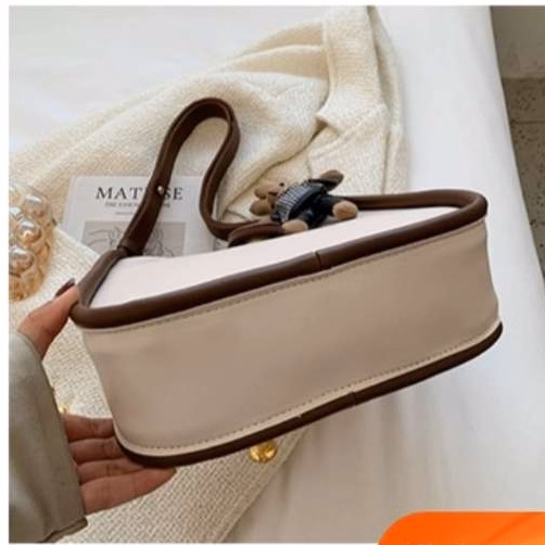 Túi Xách Nữ Cúc Cài Tròn Với Thiết Kế Bo Viền Cực Đẹp - Jinbbq - Ảnh 9