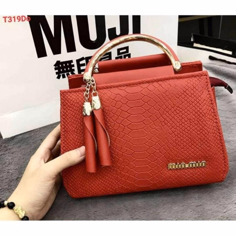 Túi Xách Nữ Minmin Công Sở Móc Chuông Xh01 - Jinbbq - Ảnh 7