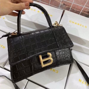 Túi Xách Nữ Hình Chữ B Da Bóng Kèm Khăn Sh07 - Jinbbq