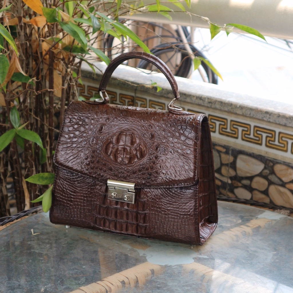 Túi Xách Nữ Da Cá Sấu Fchw33 - Fadoda - Ảnh 3