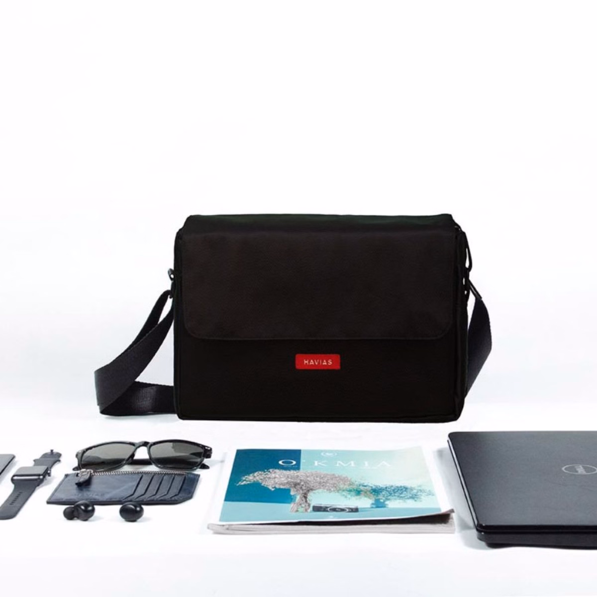 Túi Messenger Oxford Havias Black - Havias - Ảnh 3