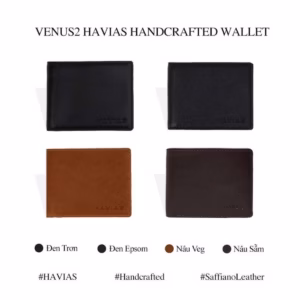 Ví Ngắn Venus2 Handcrafted Wallet - Havias