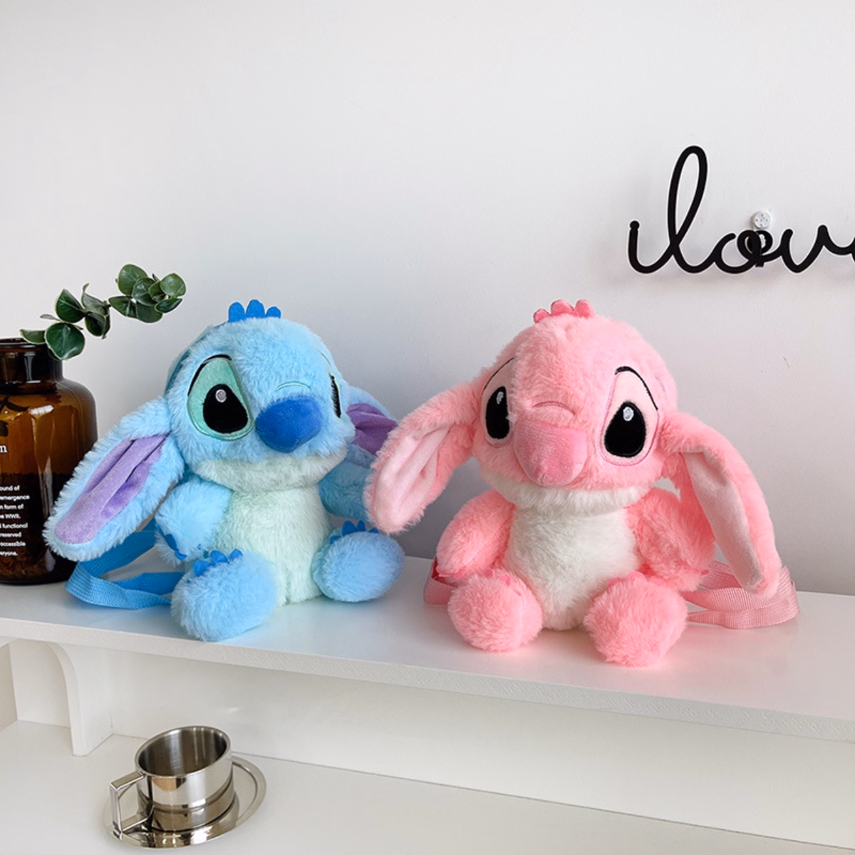 Balo Gấu Bông Stitch Siêu Đáng Yêu, Túi Đeo Vai Thú Bông Hoạt Hình Disney Chú Chó Stitch Cute - Dmastore - Ảnh 11