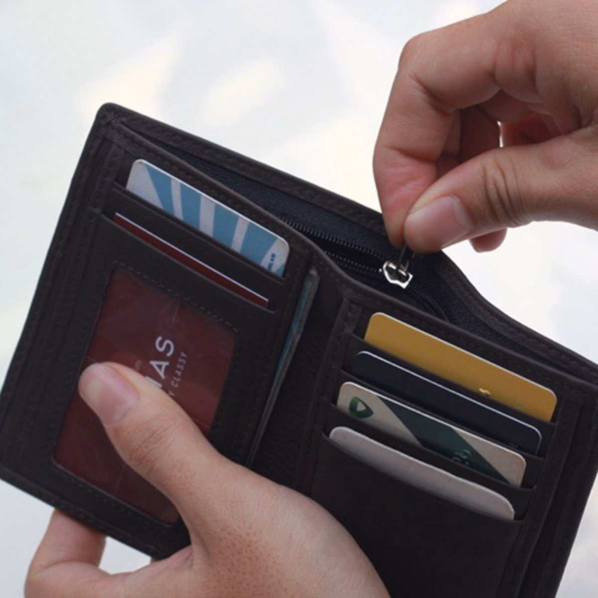 Ví Đứng Gerzip Wallet - Havias - Ảnh 3