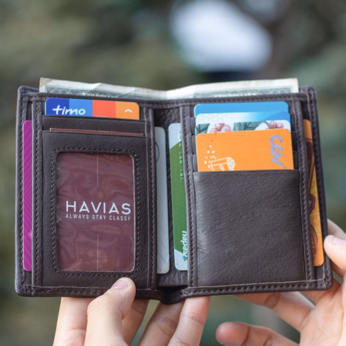 Ví Đứng Gerzip Wallet - Havias - Ảnh 6