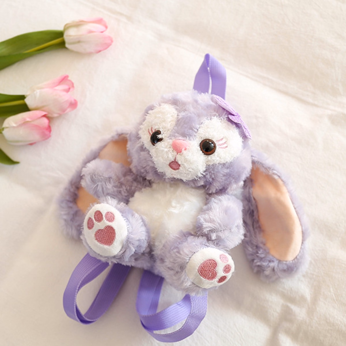 Balo Thời Trang Thỏ Bông Đáng Yêu, Túi Đeo Vai Thú Bông Phong Cách Lolita Dễ Thương - Dmastore - Ảnh 2