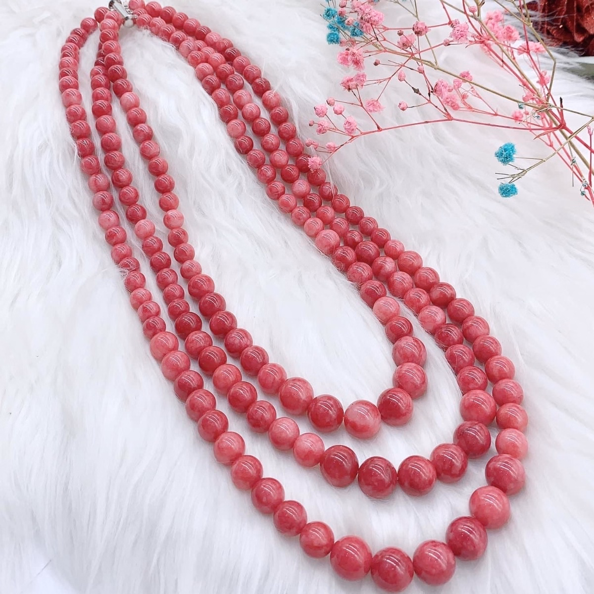 Dây Chuyền Thạch Anh Ba Tầng - Thắng Giang - Ảnh 3