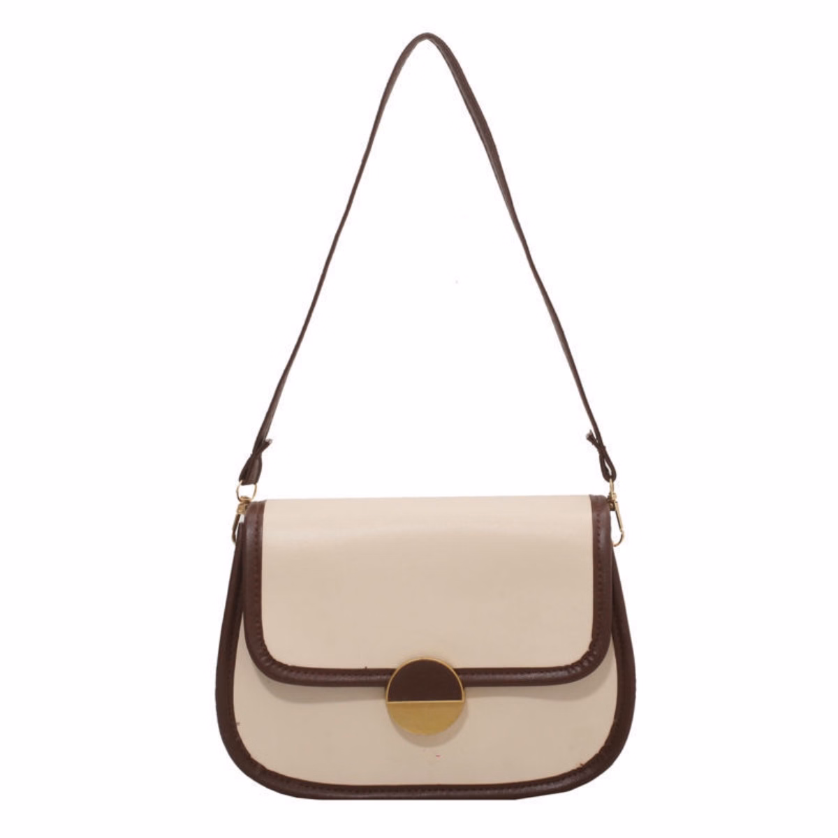 Túi Xách Nữ Da Khóa Xoay Bán Nguyệt - Ausa House - Ảnh 12