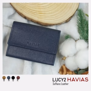 Ví Da Mini Cúc Bấm Lucy2 - Havias
