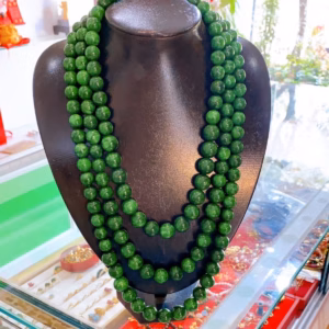 Vòng Cổ Ngọc Cẩm Thạch Sơn Thủy, Phụ Kiện Hầu Dâng - Thắng Giang