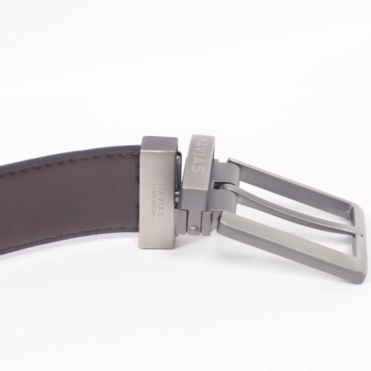 Dây Nịt Thắt Lưng Khóa Xoay 2 Mặt Class8 - Havias - Ảnh 2