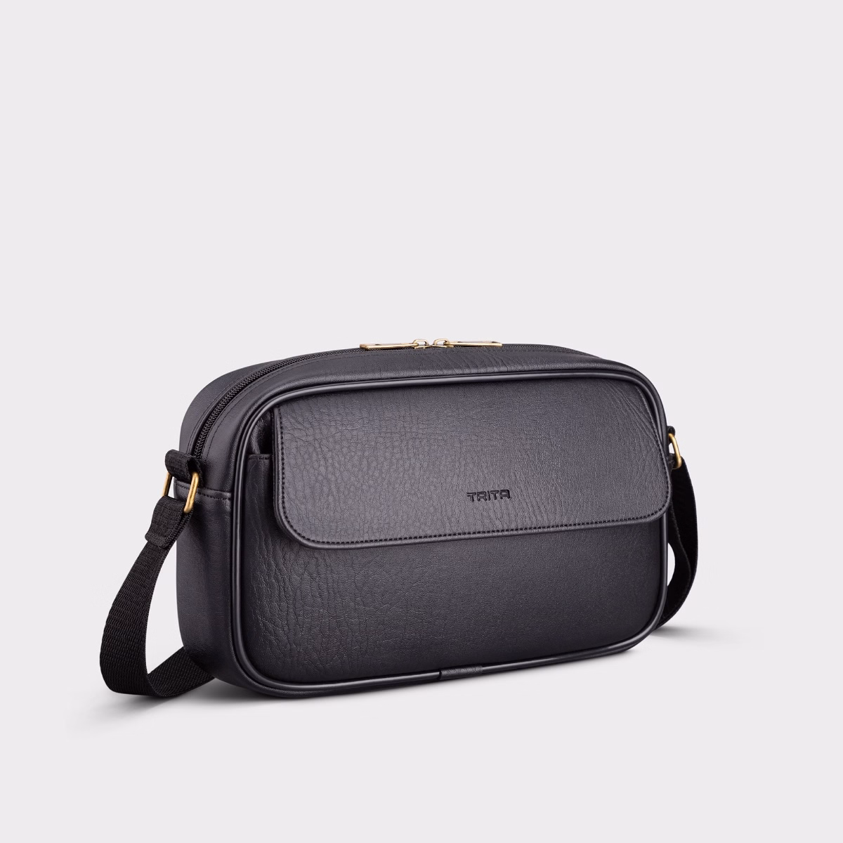 Túi Đeo Chéo Nam Mini Phối Ngăn Rtn11 - Trita
