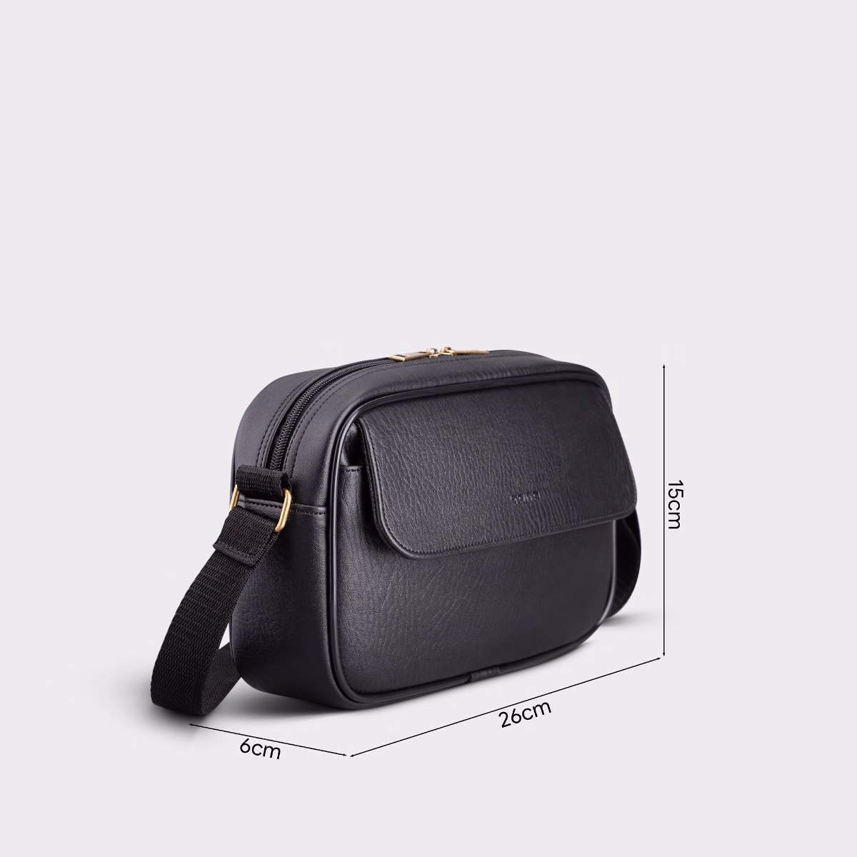 Túi Đeo Chéo Nam Mini Phối Ngăn Rtn11 - Trita - Ảnh 3