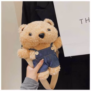 Túi Đeo Chéo Gấu Teddy, Túi Gấu Bông Siêu Dễ Thương - Dmastore