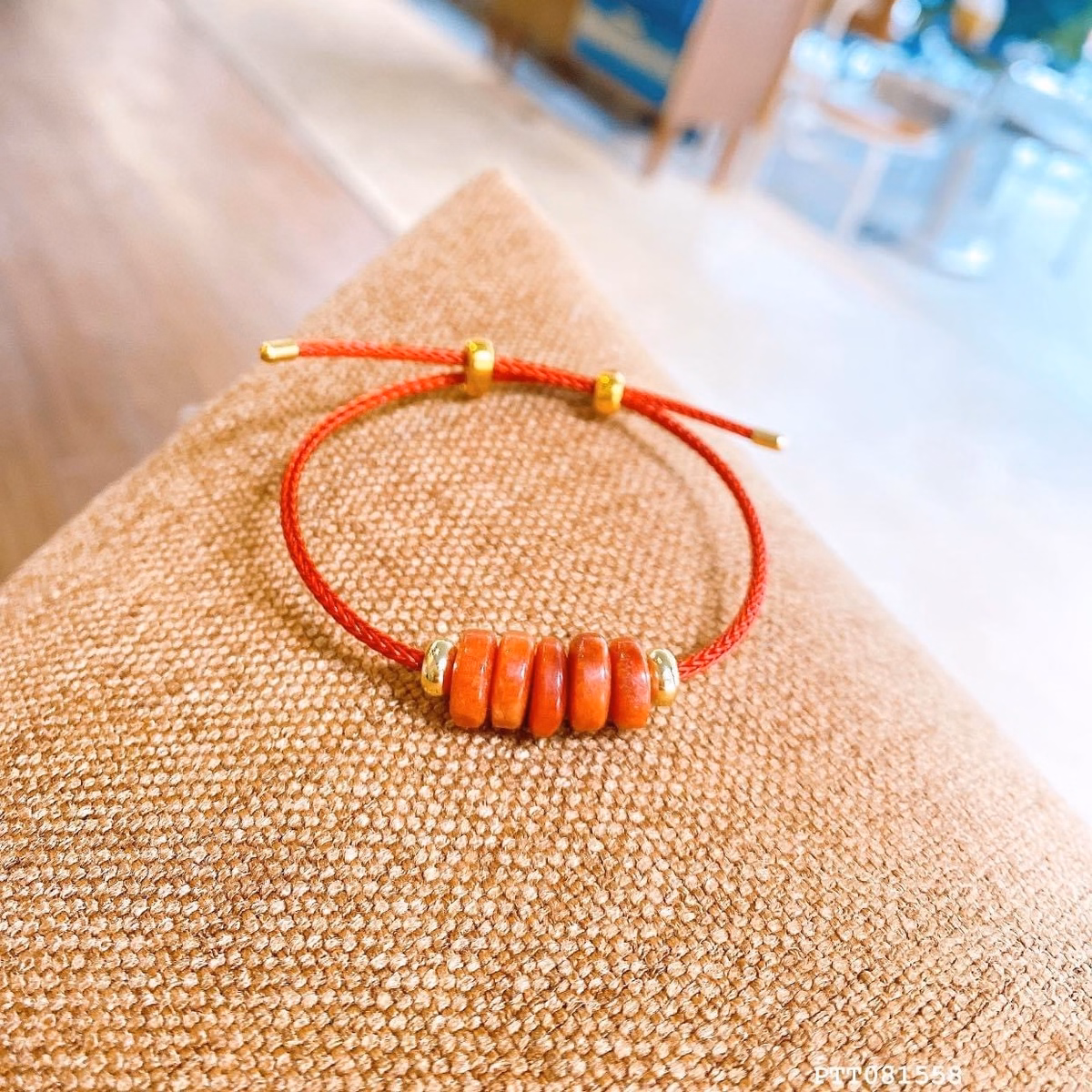 Vòng Tay Ngũ Điếu Ngọc Cẩm Thạch Huyết Thiên Nhiên - Thắng Giang - Ảnh 6