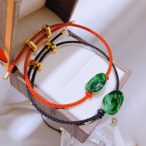 Vòng Tay Ngân Lương Ngọc Cẩm Thạch Sơn Thủy Thiên Nhiên - Thắng Giang