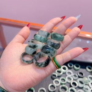 Nhẫn Nam Ngọc Cẩm Thạch Thiên Nhiên - Thắng Giang