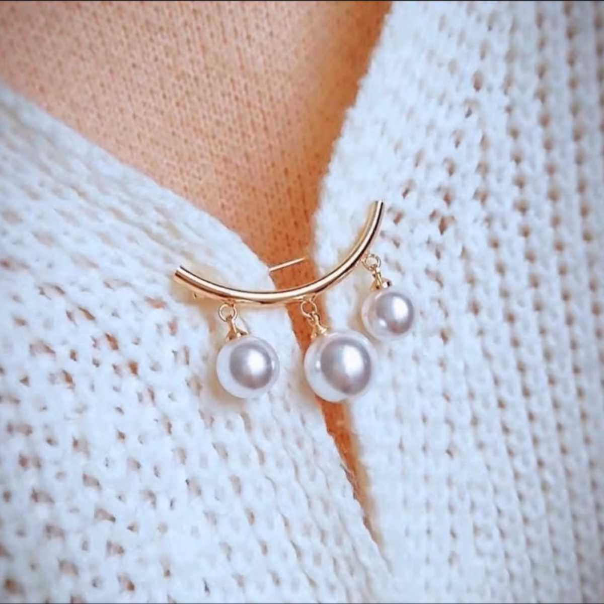 Set 13 Ghim Cài Áo Đính Hạt Ngọc Trai Thời Trang Ctb45 - Bechip - Ảnh 13