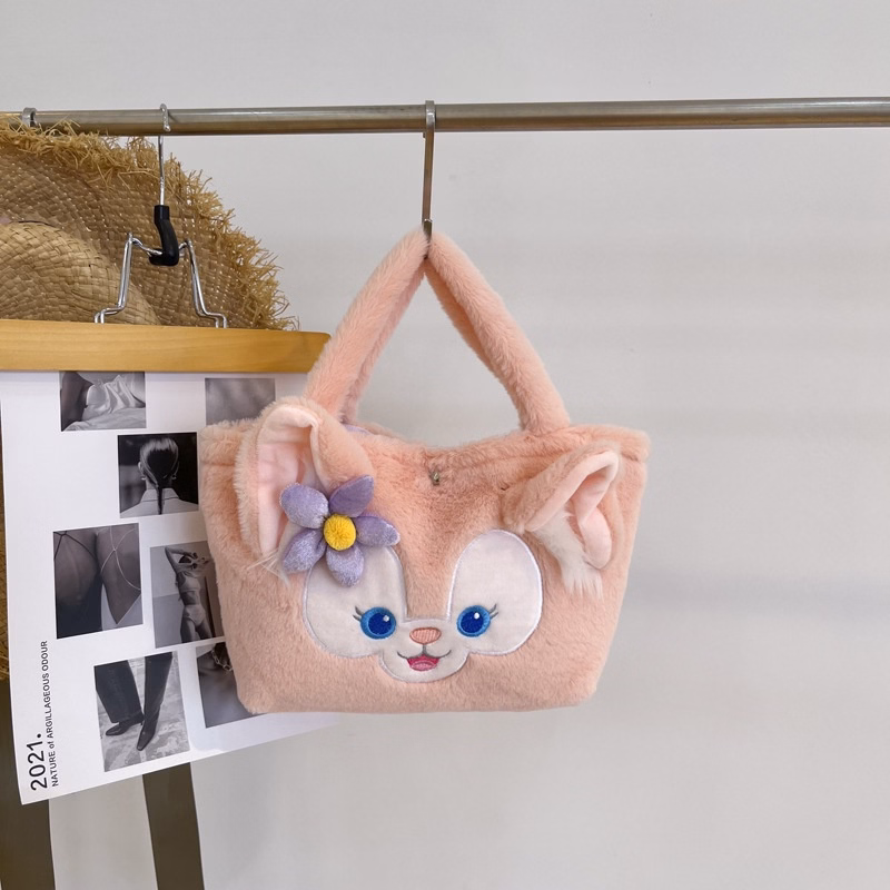 Túi Xách Tay Gấu Bông Kuromi Xinh Xắn Mềm Mại Cho Bạn Nữ,Túi Xách Kawaii Sanrio Lolita Nhật Bản Dễ Thương - Dmastore - Ảnh 2