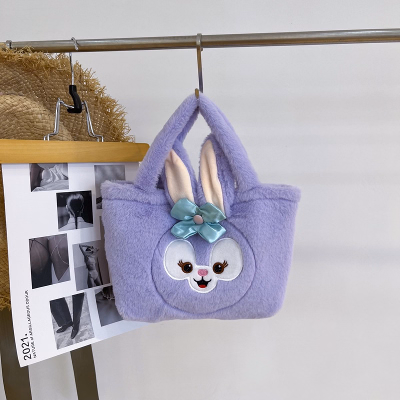 Túi Xách Tay Gấu Bông Kuromi Xinh Xắn Mềm Mại Cho Bạn Nữ,Túi Xách Kawaii Sanrio Lolita Nhật Bản Dễ Thương - Dmastore - Ảnh 13