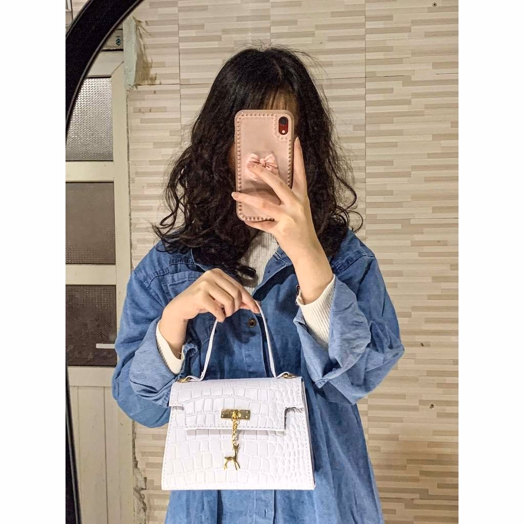 Túi Xách Nữ Khóa Móc Hươu Xinh Xắn Kt14 - Jinbbq