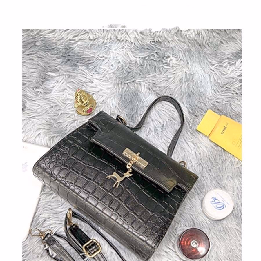 Túi Xách Nữ Khóa Móc Hươu Xinh Xắn Kt14 - Jinbbq - Ảnh 3