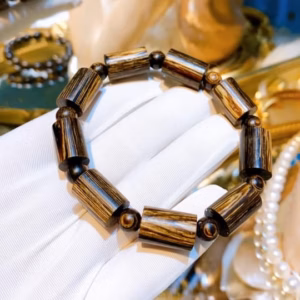 Vòng Tay Trầm Sánh Đốt Trúc Thiên Nhiên 10 Ly - Thắng Giang