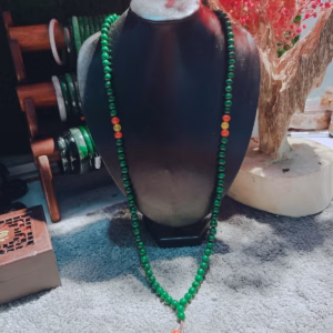 Chuỗi Vòng Cổ Ngọc Cẩm Thạch Sơn Thủy Thiên Nhiên - Thắng Giang