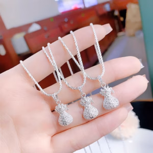 Dây Chuyền Túi Tiền Bạc Ta Hàng Dày Dặn - Thắng Giang