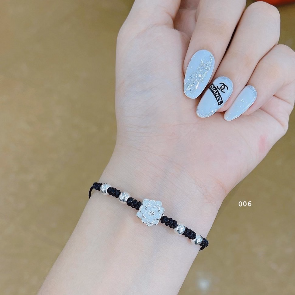 Vòng Tay Sen Bạc Ta Tết Chỉ May Mắn - Thắng Giang - Ảnh 2