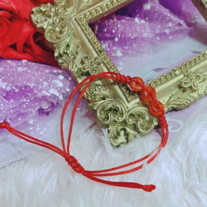 Vòng Tay Tam Điếu Ngọc Cẩm Thạch Huyết Thiên Nhiên - Thắng Giang