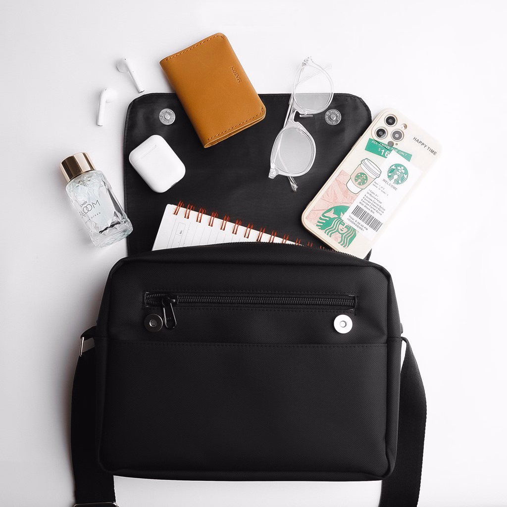 Túi Đeo Chéo Thời Trang Nam Nữ Cao Cấp Dc136 - Praza - Ảnh 10