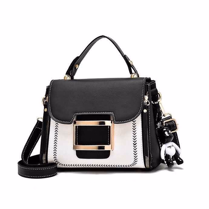 Túi Xách Thời Trang 2 Khóa Nhiều Ngăn Da Mềm - Đức Huy - Ảnh 3