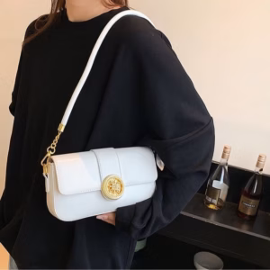 Túi Xách Nữ Da Lì Mềm Khóa Kim Đồng Hồ Lv20 - Jinbbq