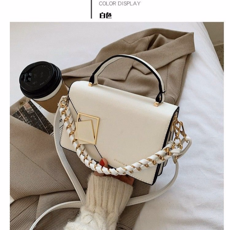 Túi Xách Nữ Hai Đáy Khóa Gương Vắt Chéo Kt23 - Jinbbq