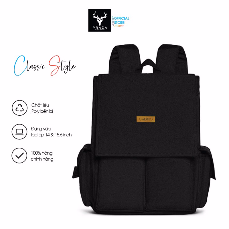 Balo Laptop Nhiều Ngăn Đựng Rộng Rãi Cao Cấp Bls199 - Praza - Ảnh 2