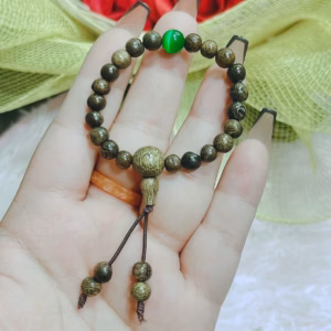 Vòng Tay Trầm Hương Tốc Thiên Nhiên Cho Bé Phối Hạt Ngọc - Thắng Giang