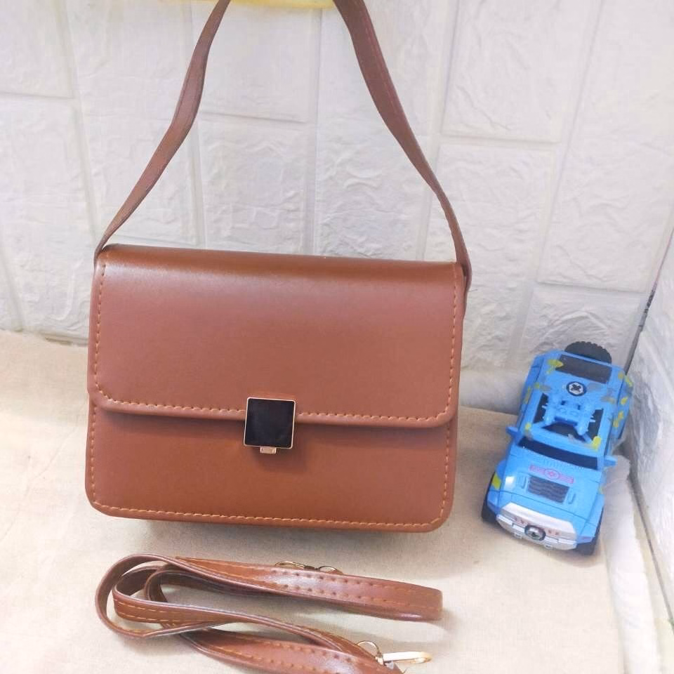 Túi Xách Nữ Khóa Gương Hình Vuông Hh3 - Đức Huy - Ảnh 5