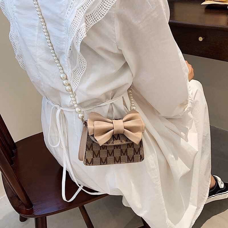 Túi Mini Dây Ngọc Đính Nơ Xinh Xắn Hh5 - Đức Huy - Ảnh 5