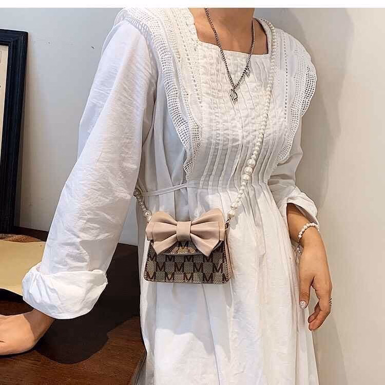 Túi Mini Dây Ngọc Đính Nơ Xinh Xắn Hh5 - Đức Huy - Ảnh 6