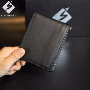 Ví Nam Da Bò Cao Cấp Nhập Khẩu 2 Màu Đen Và Nâu Kèm Hộp Quà Tặng - Sigourney