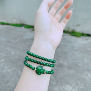 Chuỗi Vòng Tay Hồ Ly Ngọc Cẩm Thạch Tuyp C Thiên Nhiên - Thắng Giang