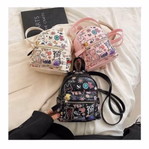 Balo Họa Tiết Hoạt Hình Nhiều Màu Cute Kk02 - Jinbbq