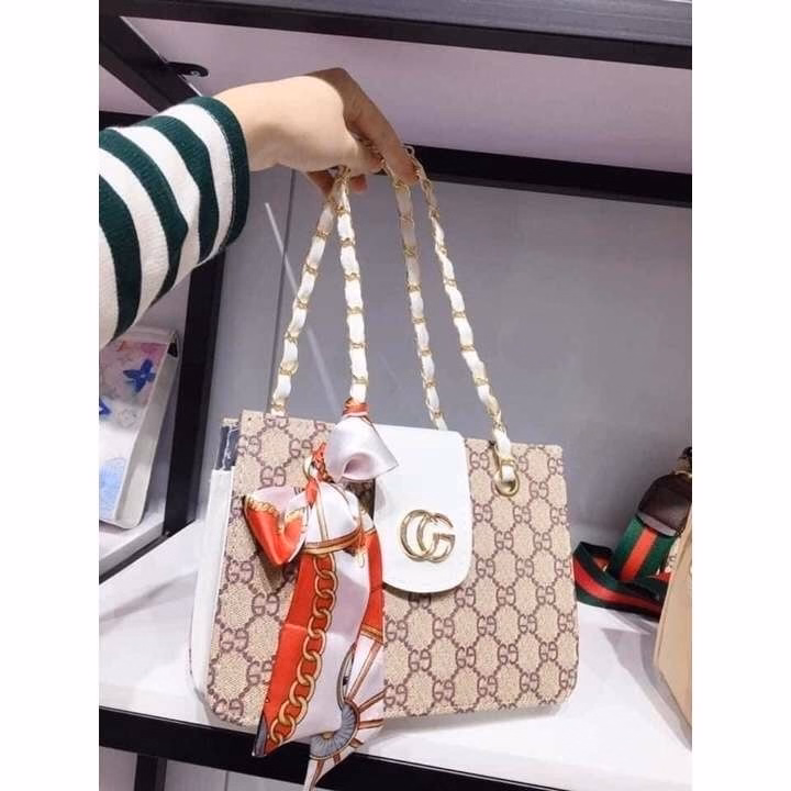 Túi Xách Nữ Cg Dáng Vuông A4 - Đức Huy - Ảnh 4