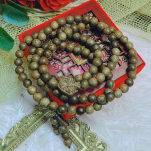 Vòng Tay Nam Trầm Hương Tốc Thiên Nhiên Phối Lá Bồ Đề - Thắng Giang